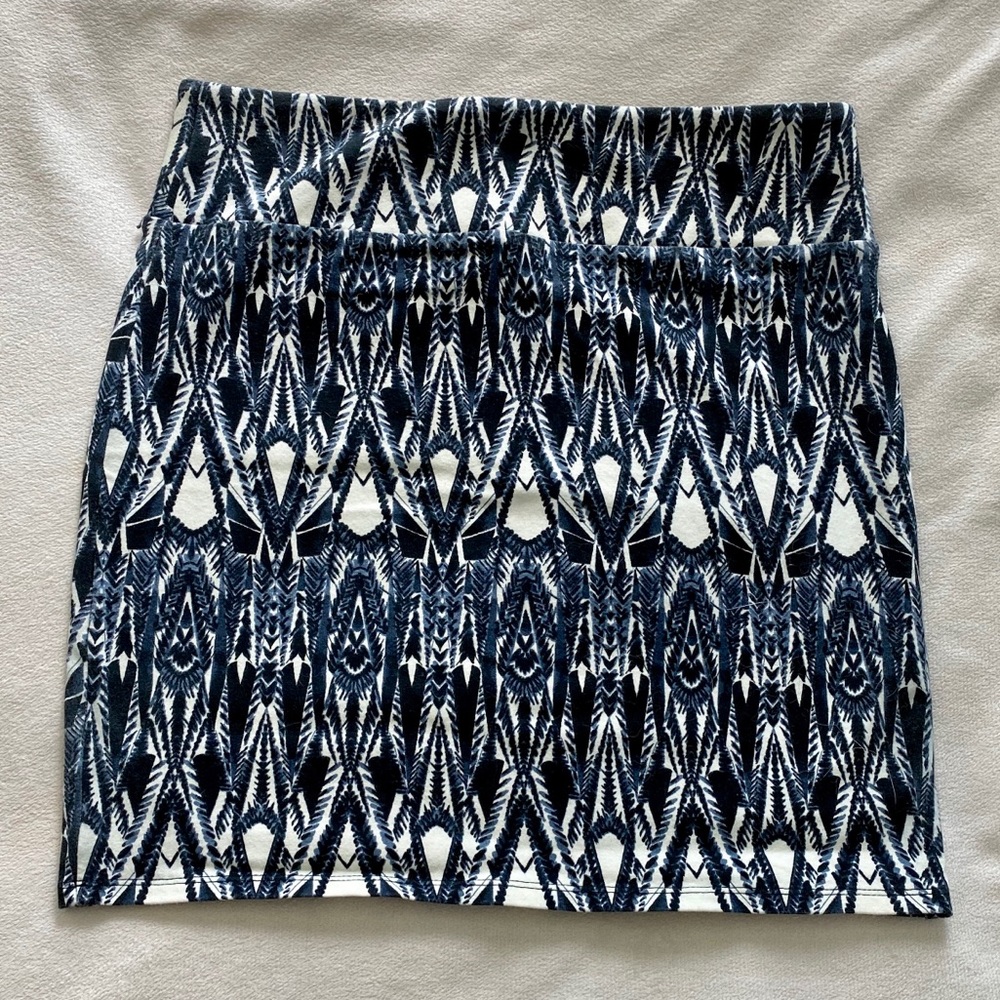 AEO Printed Bodycon Skirt